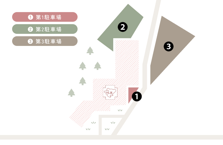 簡易駐車場地図
